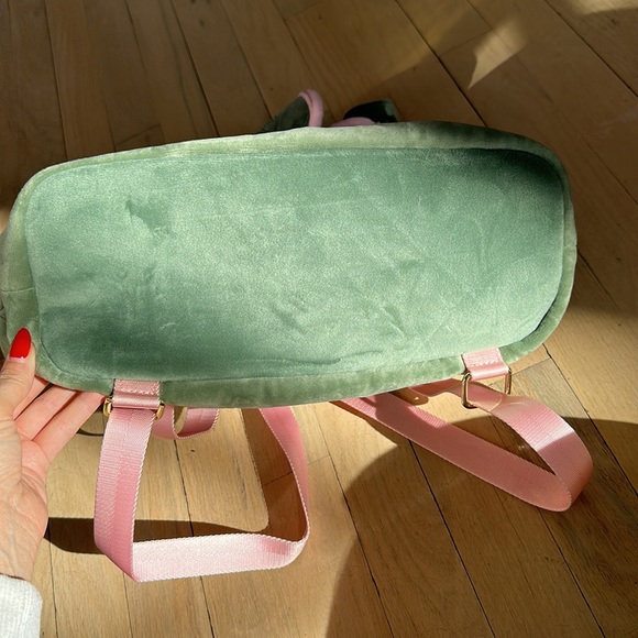 NWT Juicy Couture x Stoney Clover Lane Velour Backpack - Picture 12 of 14